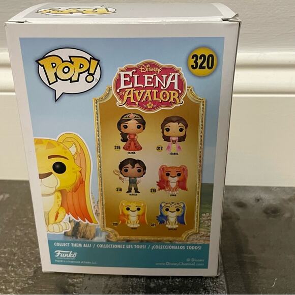 Funko Pop! Disney Migs Yellow Orange Figure Wild Cat wings from Elena of Avalor - Picture 2 of 6
